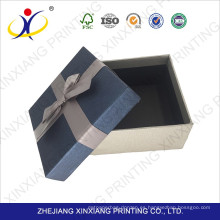 Rectángulo de papel reciclado respetuoso del medio ambiente de la caja de regalo de la caja de regalo